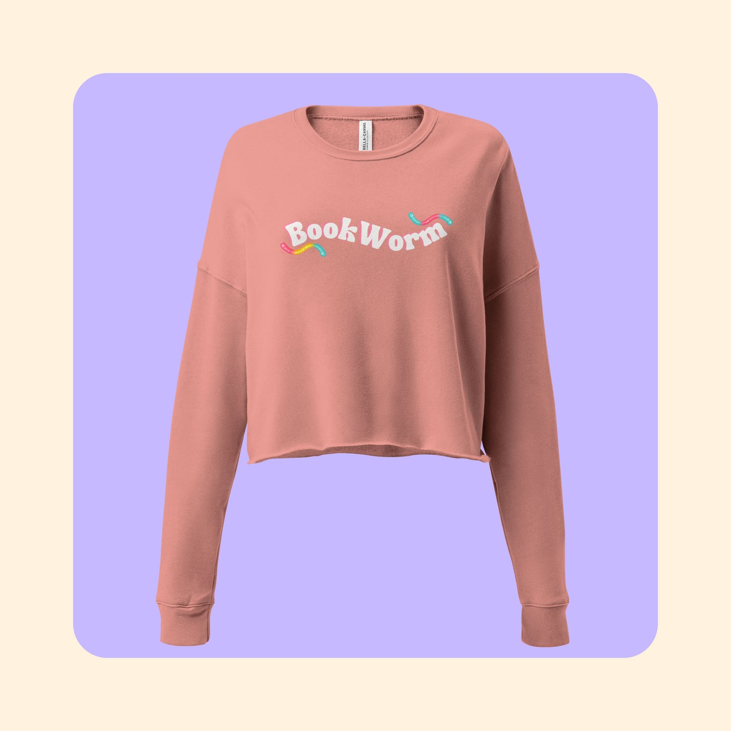 BookWorm Cropped Pullover