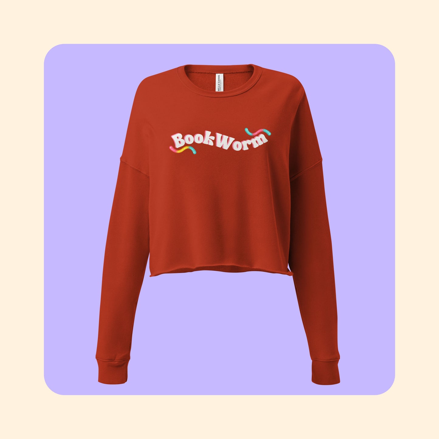 BookWorm Cropped Pullover