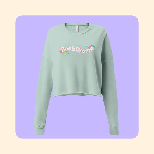 BookWorm Cropped Pullover