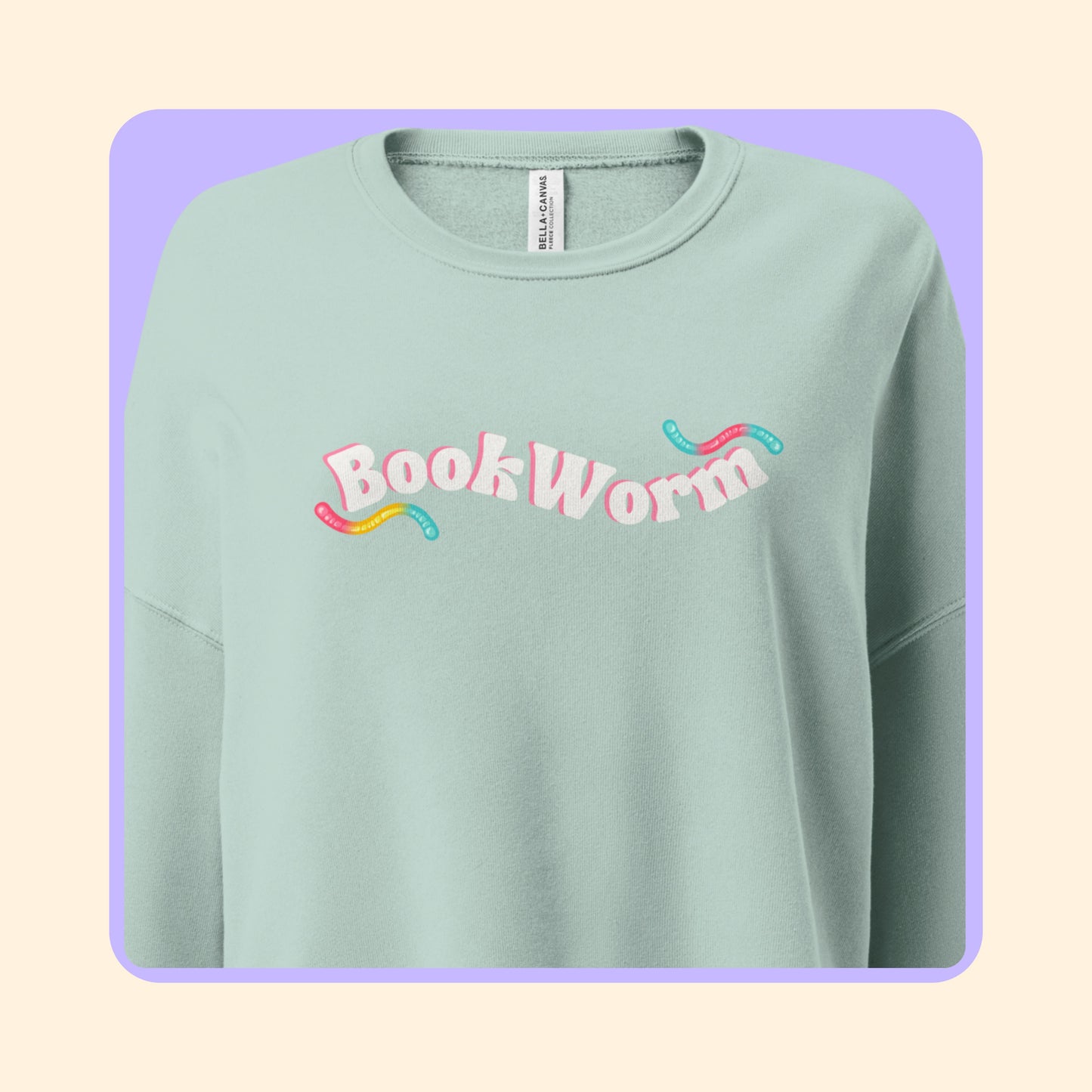 BookWorm Cropped Pullover