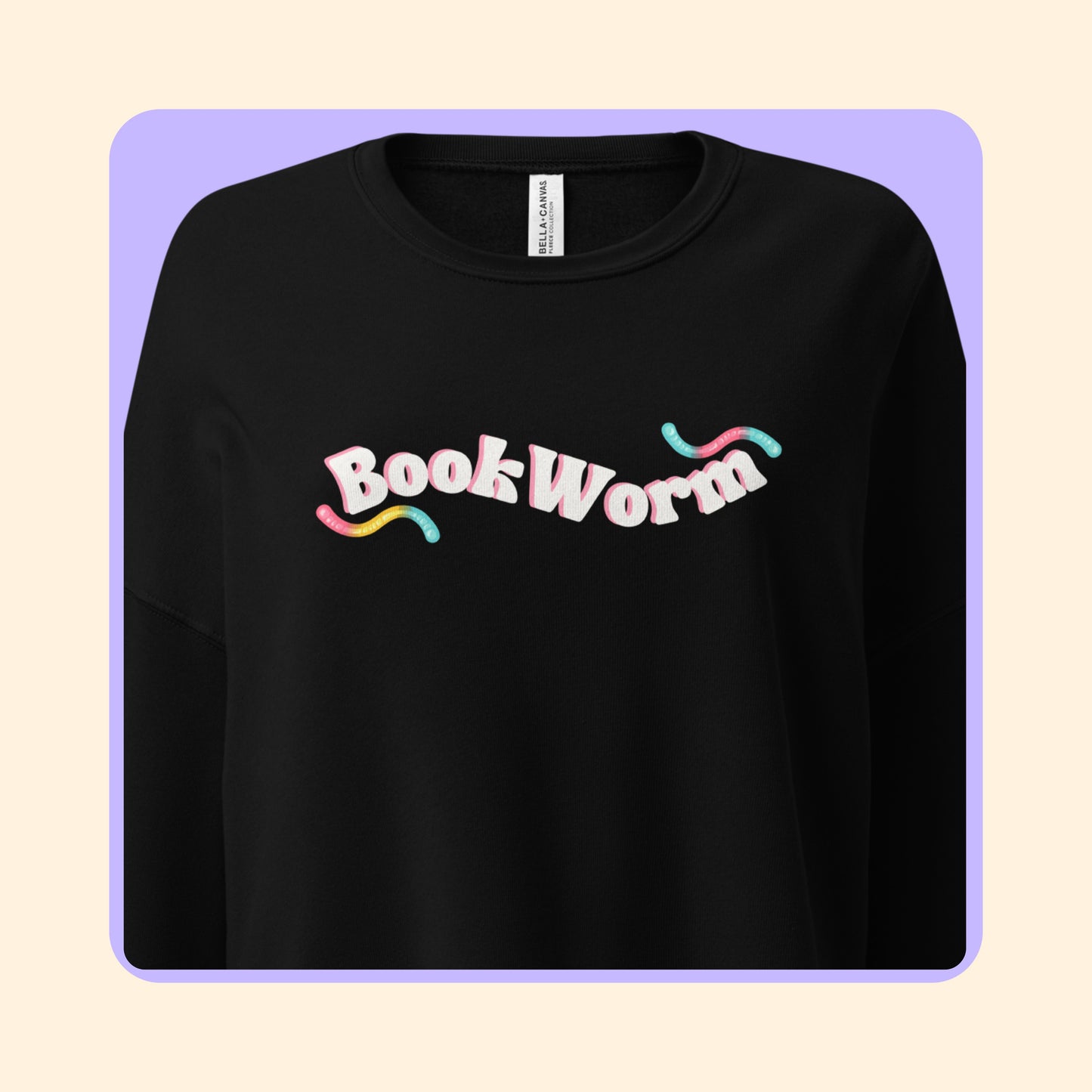 BookWorm Cropped Pullover