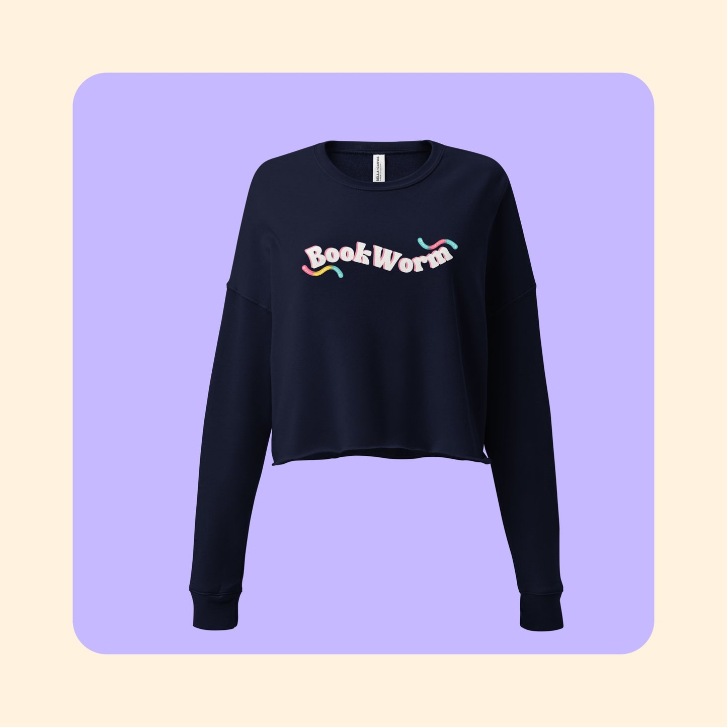 BookWorm Cropped Pullover