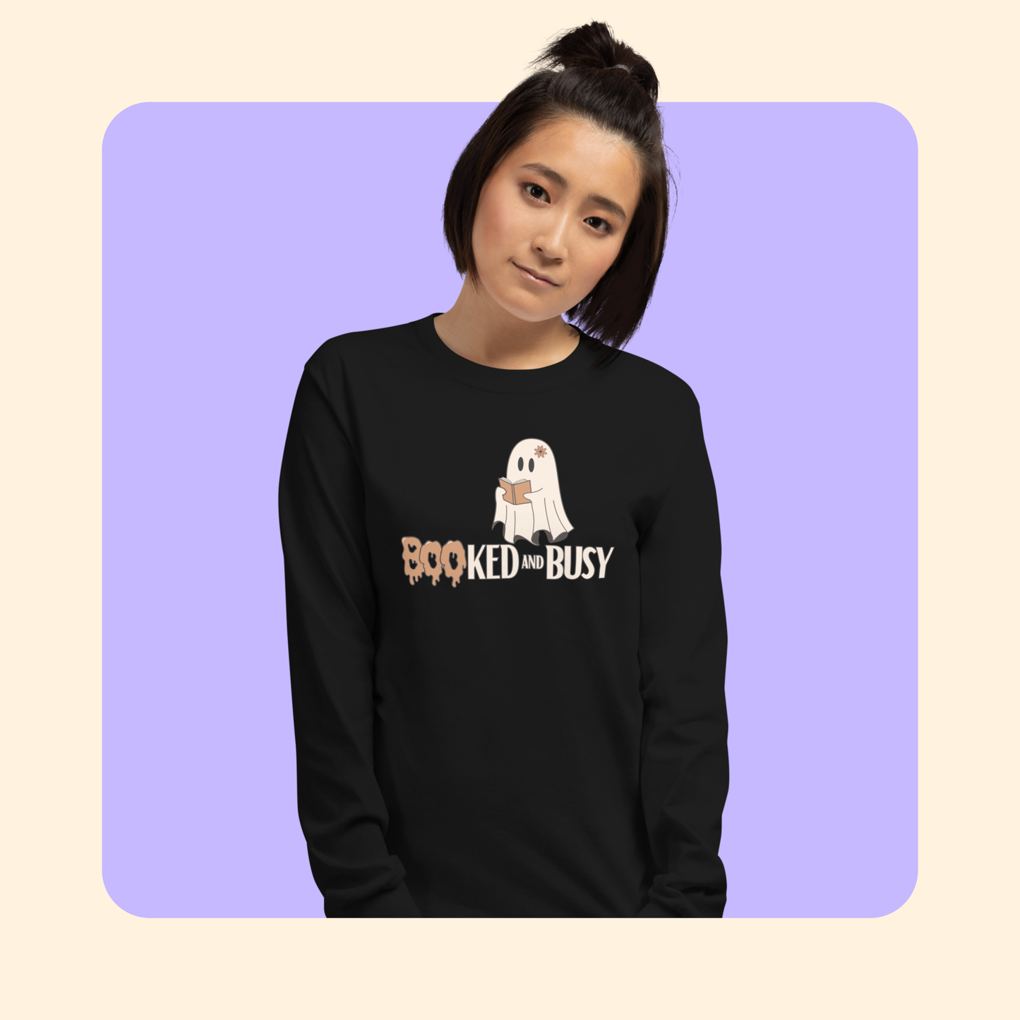 BOOked & Busy Long Sleeve Tee