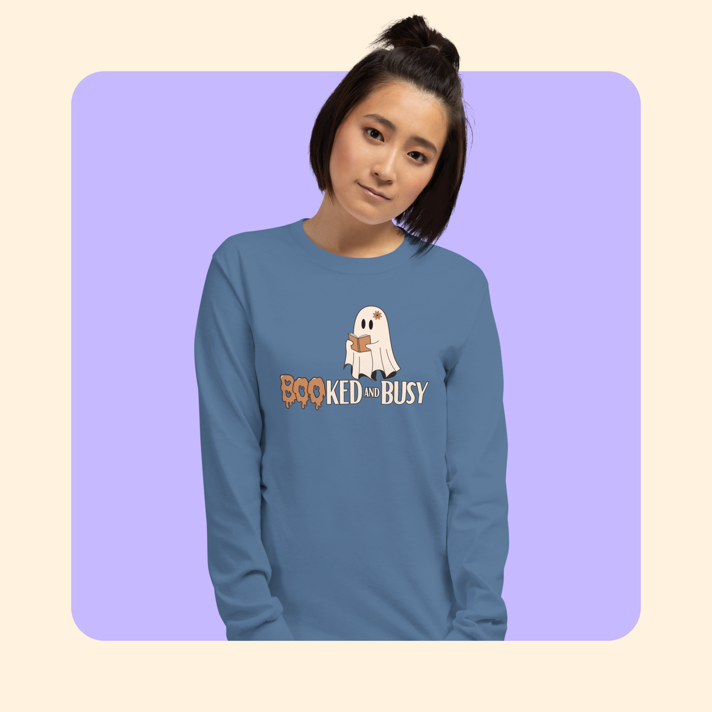 BOOked & Busy Long Sleeve Tee