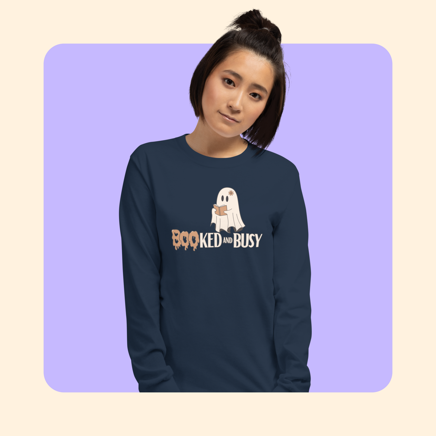 BOOked & Busy Long Sleeve Tee